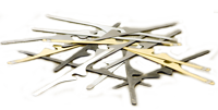 Weaving reed treatments
